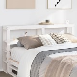 VidaXL Tăblie de pat cu rafturi, 120 cm, lemn masiv de pin 850891