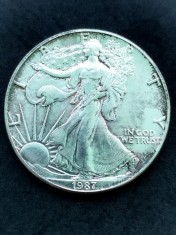 1 $ &quot;American Silver Eagle&quot; 1987, USA - G 4230