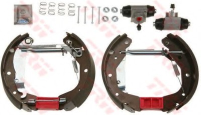 Set saboti frana OPEL CORSA C (F08, F68) (2000 - 2009) TRW GSK1624 foto