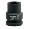 Cheie tubulara hexagonala de impact prindere patrat 1/2 16 mm YATO
