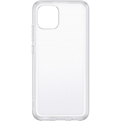 Husa de protectie Samsung Soft Clear Cover pentru Galaxy A03, Transparent foto