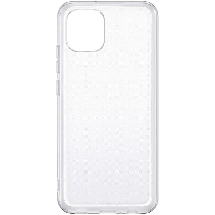 Husa de protectie Samsung Soft Clear Cover pentru Galaxy A03, Transparent