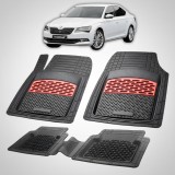 Cumpara ieftin Covorase Skoda Superb III Tavita Cauciuc Compatibile 2015&ndash;2023 | Red