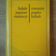 BALADE POPULARE ROMANESTI de LEON D. LEVITCHI ... W.D. SNODGRASS , 1980