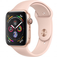 Smartwatch Apple Watch 4 GPS 40MM Aluminiu Auriu Si Curea Sport Pink foto