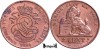 1864, 2 Centimes - Leopold I - Regatul Belgiei, Europa