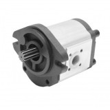 Pompa hidraulica directie Tractor Forestier Ax &Oslash; 18mm , Z=11, Racord: &Oslash; 35mm/ &Oslash; 40mm, montaj &Oslash; 82.5 mm