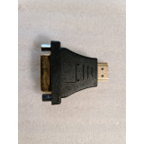 Adaptor PC DVI la HDMI to DVI Audio Adapter Bi-Directional - poze reale