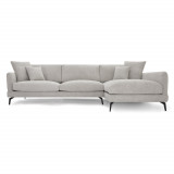 L-Shape Sofa Maggie Grey Right