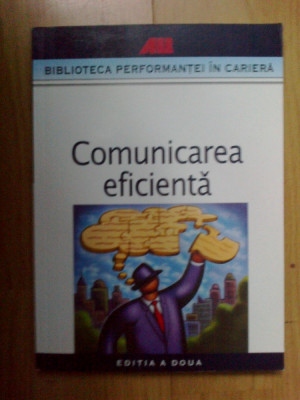 n4 Comunicarea eficienta - traducere Aurelian Sburlescu foto