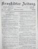 KRONSTADER ZEITUNG 1852