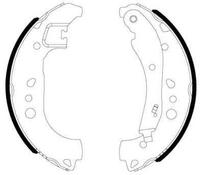 TEXTAR 91084200 Set saboti frana foto