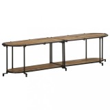 VidaXL Dulap TV, 160x42x40 cm, lemn masiv mango brut