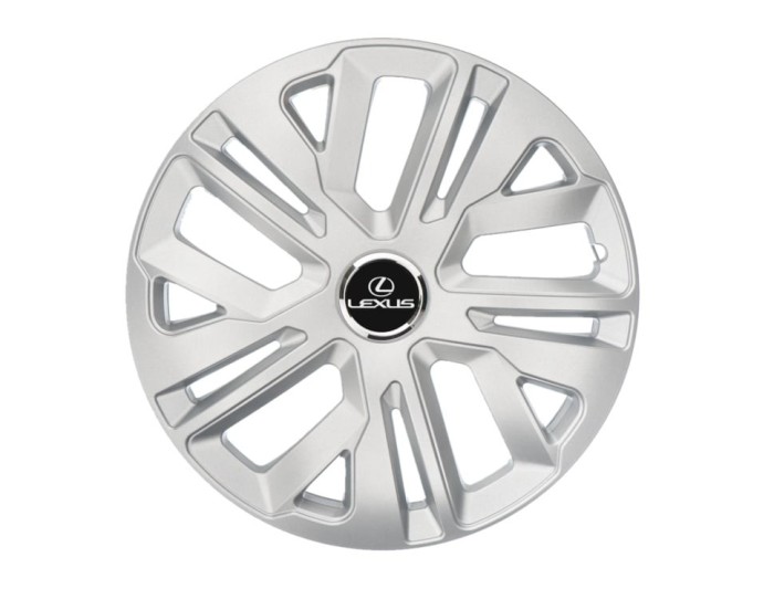 Set 4 capace roti 16`` Raven Gri, Compatibile cu Lexus