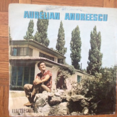 aurelian andreescu voglio dormire single disc 7" vinyl muzica pop usoara vg