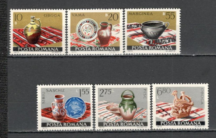 Romania.1973 Ceramica YR.554