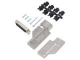 Mufă D-Sub 25 PIN Mamă unghi 90&deg; pentru Cablu, MH CONNECTORS