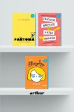 Pachet Smart 3 volume ( Fantomă, Calculele greșite ale fetei fulger, Shingaling) - Jason Reynolds, R.J. Palacio, Arthur