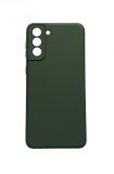 Husa telefon compatibila cu Samsung Galaxy S21 Plus, Verde, Cu interior de catifea, 231HT, Silicon, Carcasa