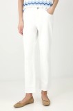 Medicine jeansi culoarea alb