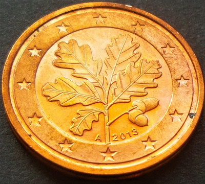Moneda 2 EUROCENT - GERMANIA, anul 2013 *Cod 2291 = UNC - monetaria Berlin foto