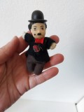 Jucarie figurina Charlie Chaplin, Bubbles Inc., 8cm, colectie