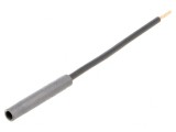 Soclu Banană 4mm 32A Negru