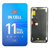 LCD+Touchscreen cu Rama Apple iPhone 11 Pro Max BLACK ZY INCELL IC detasabil