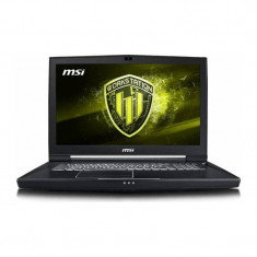 Laptop MSI WT75 8SM 17.3 inch UHD Intel Xeon E-2176G 32GB DDR4 1TB HDD 1TB SSD nVidia Quadro P5200 16GB Black foto