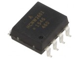 Optocuplor SMD 3,75kV 10Mbps Gull Wing 8 pini