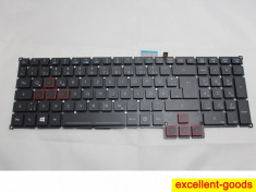 Tastatura Laptop Acer Predator G9-592G iluminata layout DE (UK) foto