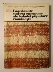 Adrian Fochi (dedica?ie) - Coordonate sud-est europene ale baladei populare romane?ti (1250 ex.) foto