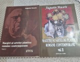 Maestrii ai artelor plastice romane contemporane 2 volume Augustin Macarie