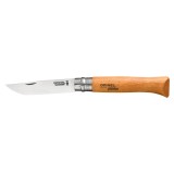 Cutit de buzunar N&deg;12, otel carbon, 12cm, &quot;Carbone&quot; - Opinel