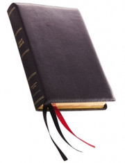 Kjv, Thinline Bible, Giant Print, Premier Goatskin Leather, Black, Premier Collection, Comfort Print: Holy Bible, King James Version foto