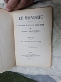 LE MONISME - Ernest Haeckel