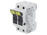 Clemă 10,3x38mm pentru șină DIN 30A 2P 1kVDC, BUSSMANN