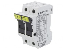 Clemă 10,3x38mm pentru șină DIN 30A 2P 1kVDC