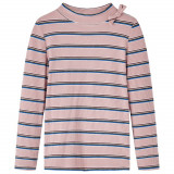Tricou pentru copii cu maneci lungi, roz deschis, 104 GartenMobel Dekor, vidaXL