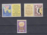 M1 TX5 3 - 1961 - ONU - dantelate, Organizatii internationale, Nestampilat