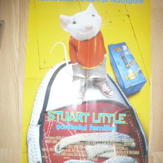 Afis Film - Stuart Little -1999 Animatie pe calculator , dim.= 46x68cm