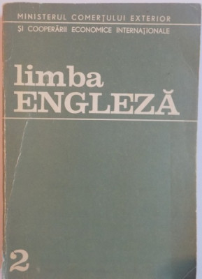 LIMBA ENGLEZA, ANUL II de KOLESNIKOVA NADEJDA, UNGUREANU RODICA, FRANCU NICOLAIE, 1976 , LIPSA PAGINA DE TITLU foto
