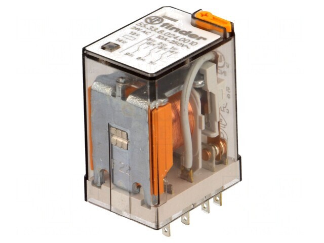 Releu Electromagnetic 3PDT 24VAC 20A
