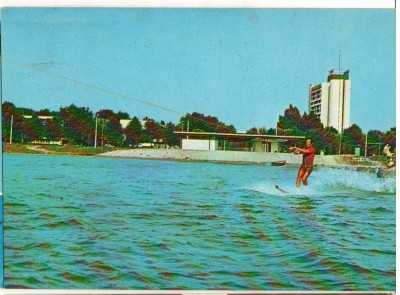 CPIB 16329 CARTE POSTALA - MAMAIA. SCHI PE APA foto