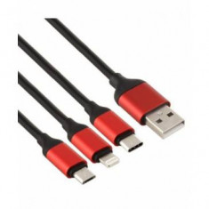 Cablu date Usams Micro USB Gee Series Huawei P8 Max Negru foto
