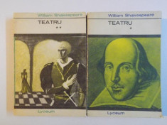 TEATRU , VOL. I - II de WILLIAM SHAKESPEARE , 1971 foto