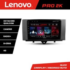 Navigatie Smart For Two 2010-2015 Lenovo Kit-Smart10 8 core QLED 2K 8+256 360 Android Waze USB Navigatie Internet Youtube Radio CarStore Technology