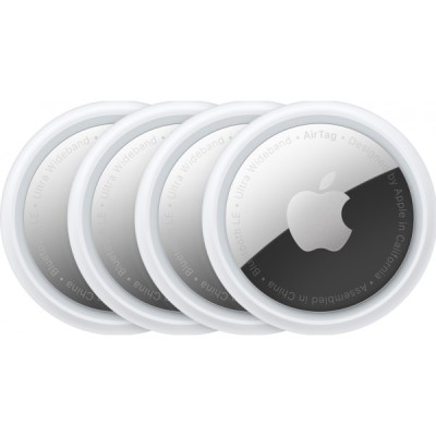 Apple AirTag, Set 4 Bucati, Alb MX542ZY/A foto