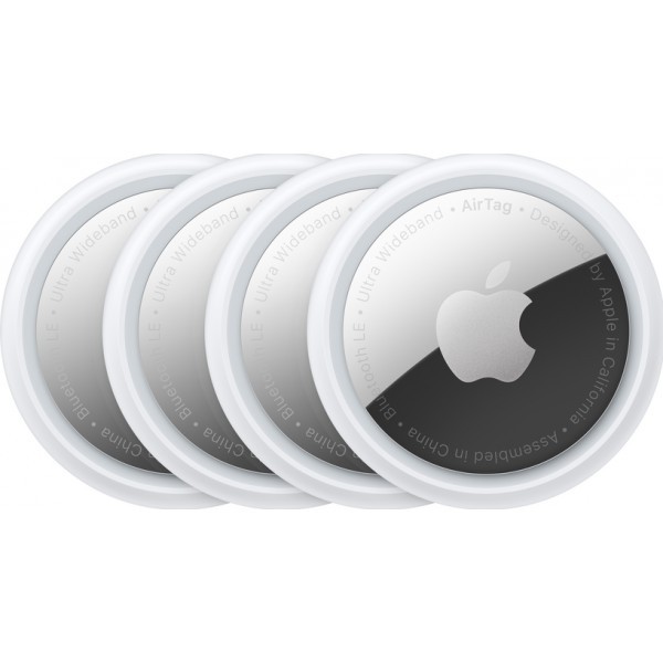 Apple AirTag, Set 4 Bucati, Alb MX542ZY/A