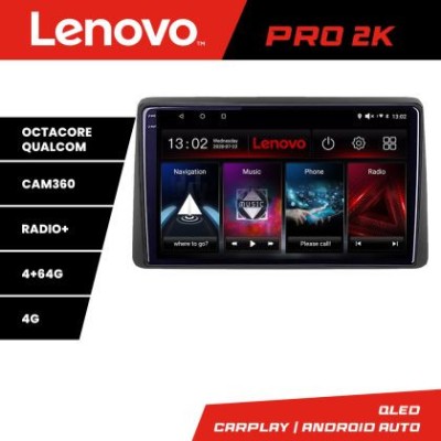 Navigatie Dacia Duster 2023- Android radio gps internet 8 core QLED 2K 4+64 360 Lenovo CarStore Technology foto